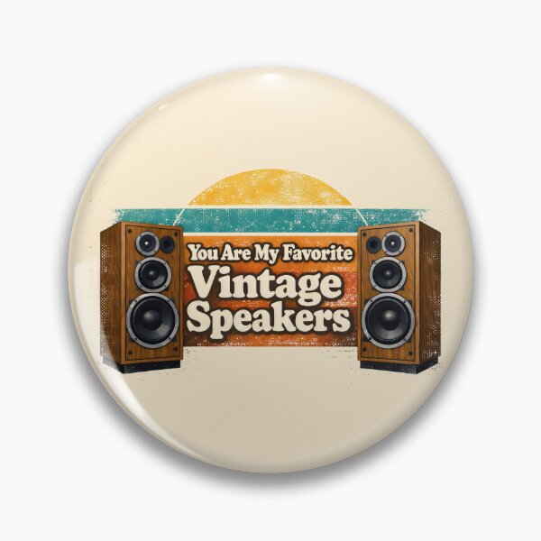 Item preview, You Are My Favorite Vintage Speakers Retro 70s Style Analog Sound designed and sold by SplashTastic.