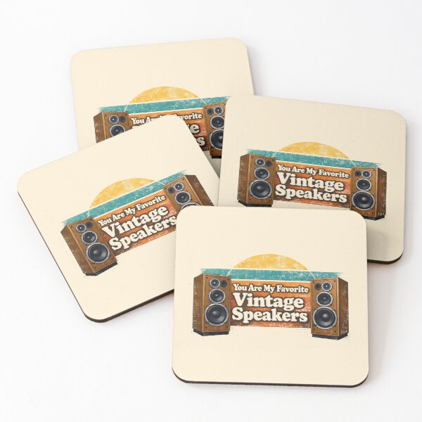 Item preview, You Are My Favorite Vintage Speakers Retro 70s Style Analog Sound designed and sold by SplashTastic.