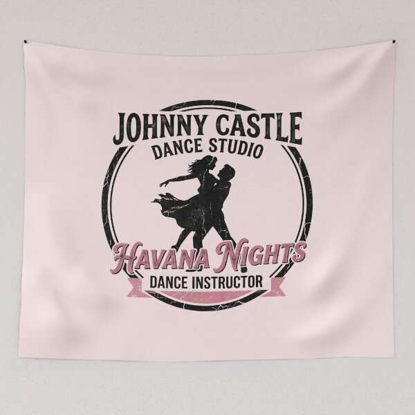 Item preview, Johnny Castle Dance Studio - Dirty Dancing Vintage Design designed and sold by WowDezign.