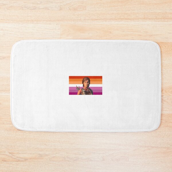 Item preview, Santa Barbara Ellie Williams with Lesbian Flag designed and sold by maelrusydesigns.
