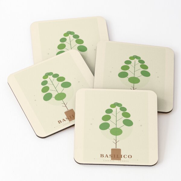 Item preview, Basil Plant Italian Kitchen Art Print designed and sold by CINCINNA.