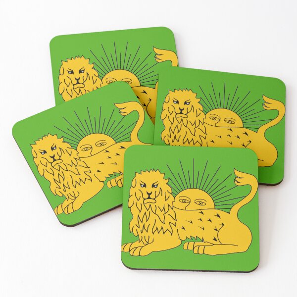 Item preview, Persian Iran Historical Symbol | Iranian Persia Lion & Sun Shah Emblem designed and sold by Based History.