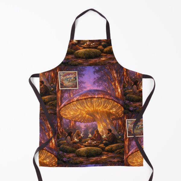 Item preview, The Mushroom-Cap Pavilion - Psychedelic Art designed and sold by bapupa.