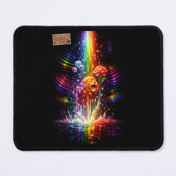 Item preview, The Rainbow-Static Void - Psychedelic Art designed and sold by bapupa.