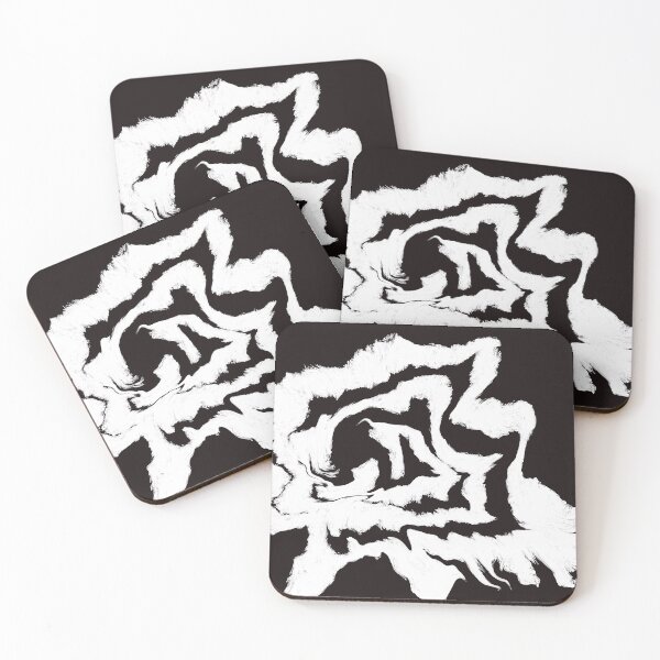 Item preview, Modern, timelessly elegant rose in black and white in a minimalist style. designed and sold by Susanna Schorr.