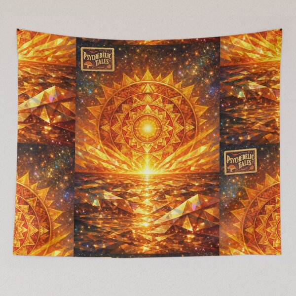 Item preview, The Solstice Kaleidoscope - Psychedelic Art designed and sold by bapupa.