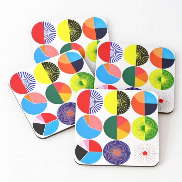 Item preview, Geometric Circles - Colour Artwork designed and sold by TobyYodler.