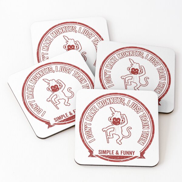 Item preview, I Don't Make Monkeys I Just Train Them - Pee-Wee Inspired Design designed and sold by WowDezign.