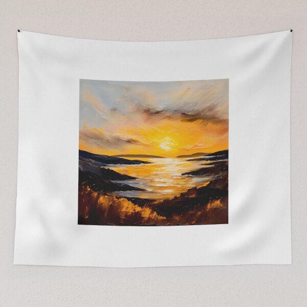 Item preview, Golden sunset designed and sold by Island Art Studios.