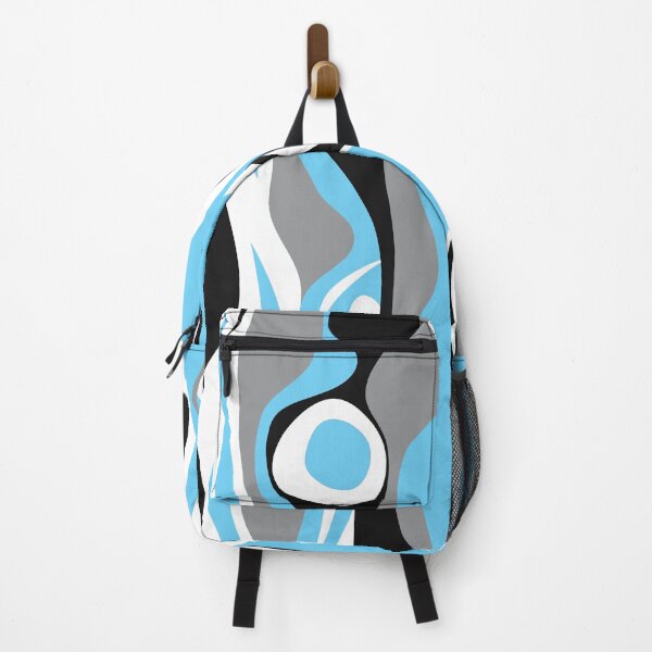 Item preview, Winter pattern psychedelic element air retro flow black designed and sold by Luzi Illustrella.