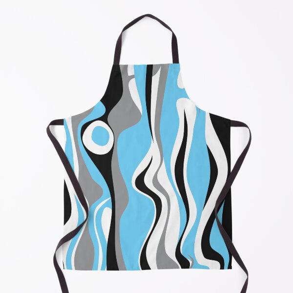 Item preview, Winter pattern psychedelic element air retro flow black designed and sold by Luzi Illustrella.