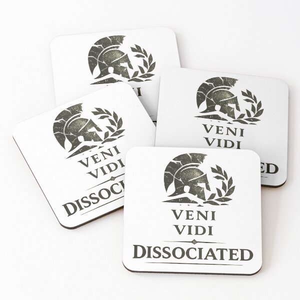 Item preview, Veni Vidi Dissociated Typography Design designed and sold by Deadpan Studio.