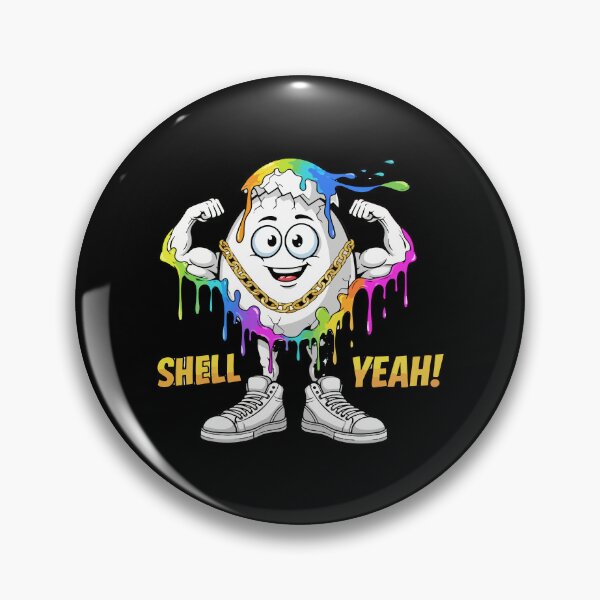 Item preview, FUNNY hip hop easter Shell Yeah! designed and sold by Uglyandcute.
