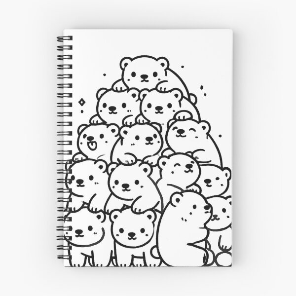 Item preview, Minimalist Polar Bear Stack designed and sold by HomeArtisan.