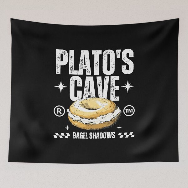 Item preview, Plato's cave bagel designed and sold by Peerless-Prime.