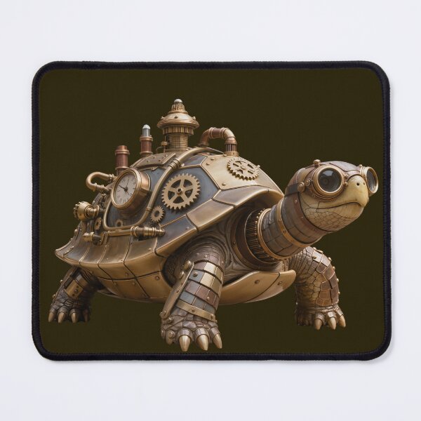 Item preview, Ironclad Steampunk Turtle designed and sold by SynthRaccoon.
