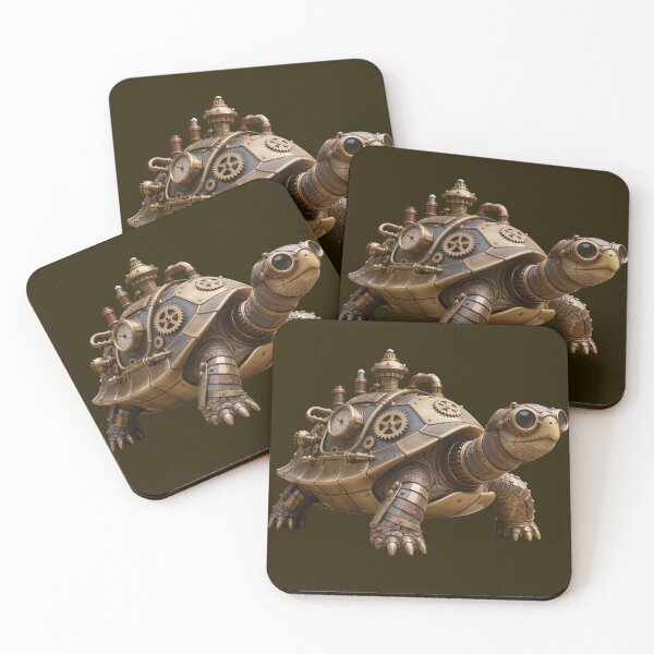 Item preview, Ironclad Steampunk Turtle designed and sold by SynthRaccoon.