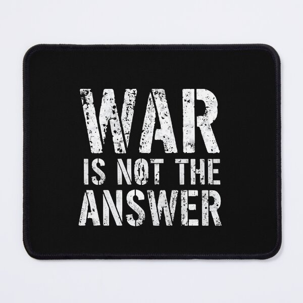 Item preview, War Is Not The Answer Stop War Peace Protest Iran Trump designed and sold by SkeletonsDanger.
