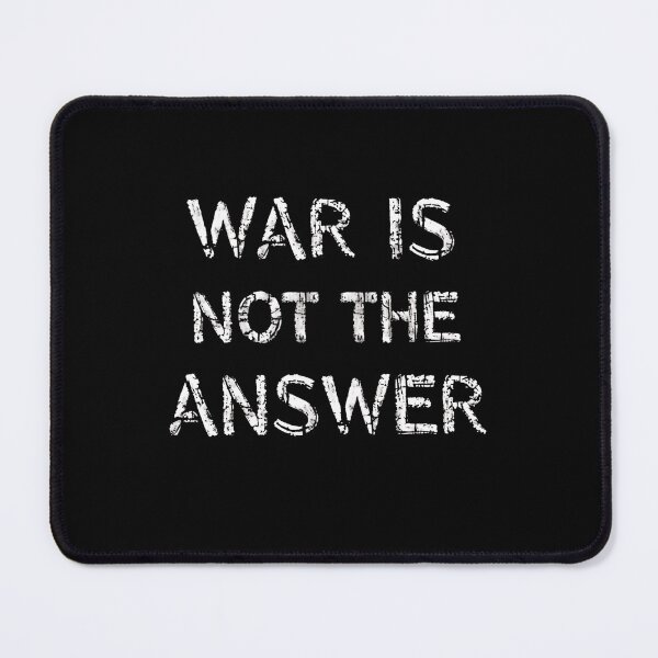 Item preview, War Is Not The Answer Peace Heart Anti War designed and sold by SkeletonsDanger.