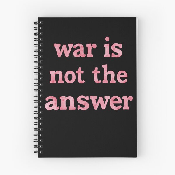 Item preview, War Is Not The Answer No War With Iran Love Peace Anti Trump   designed and sold by SkeletonsDanger.
