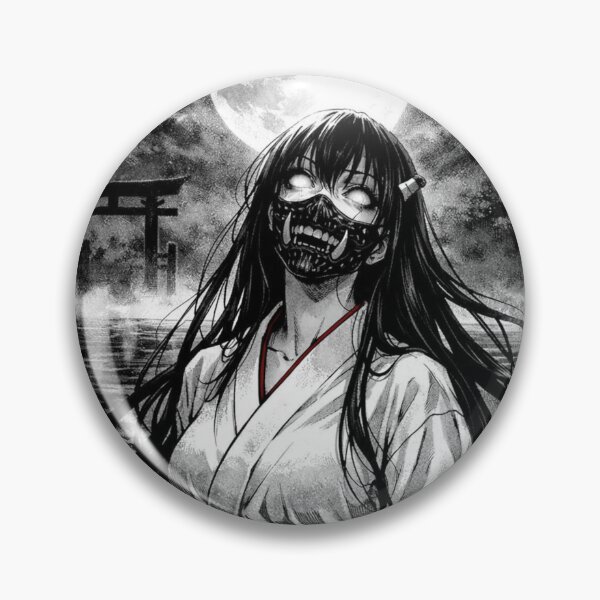 Item preview, Haunted Miko - Ako designed and sold by TheGhoullery.