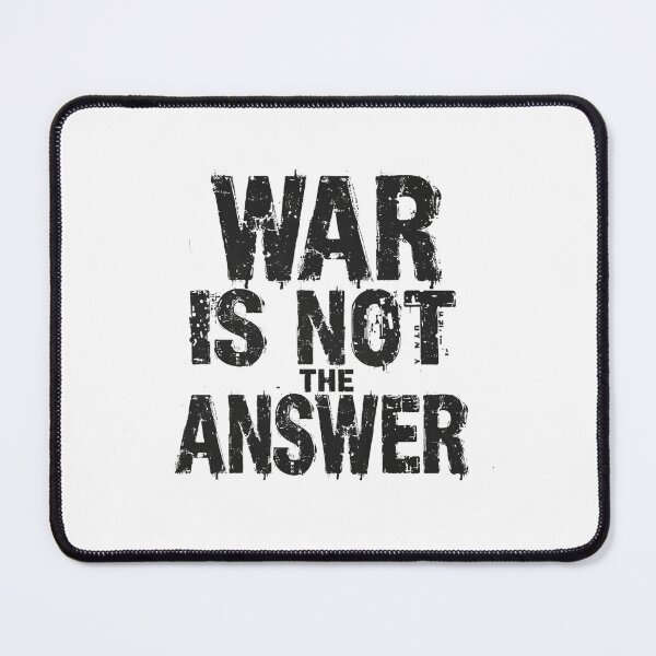 Item preview, War Is Not The Answer Inspirational Peace Love designed and sold by SkeletonsDanger.