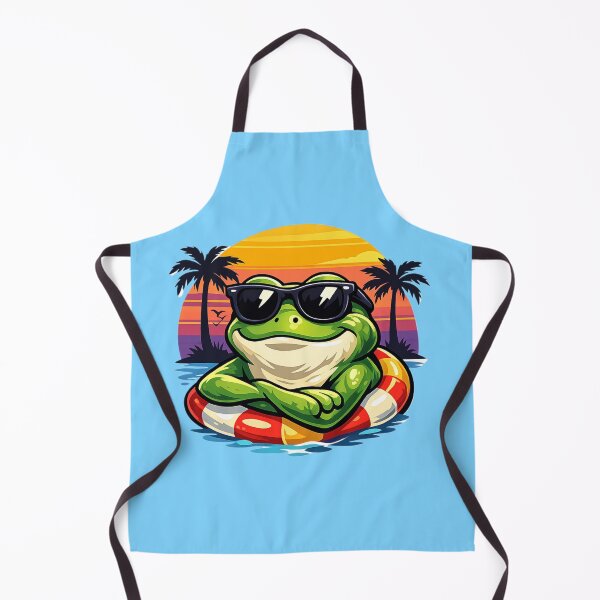 Item preview, Cool frog under the sunset designed and sold by FroggyOnly.