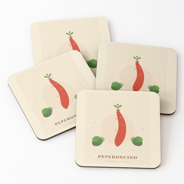 Item preview, Calabrian Chili Pepper Italian Art Print Descrizione: designed and sold by CINCINNA.