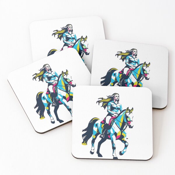 Item preview, Woman riding a horse designed and sold by lapinu.