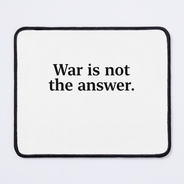 Item preview, War Is Not The Answer Ukraine Peace Anti War designed and sold by SkeletonsDanger.