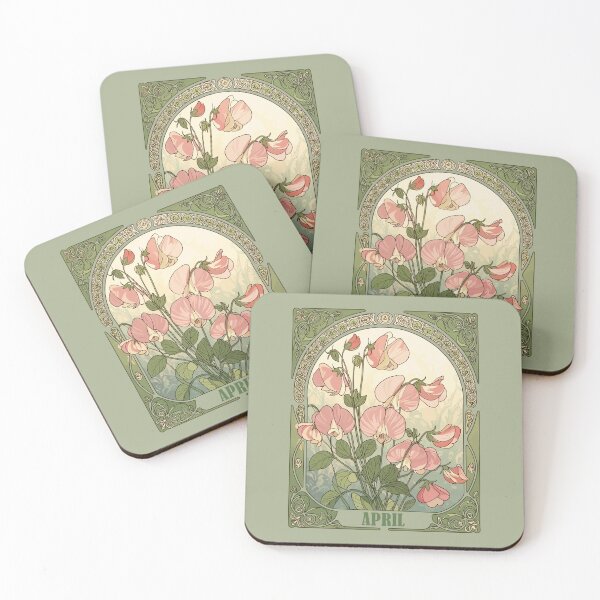 Item preview, Sweet Pea Birth Month Flower Medley designed and sold by taiche.