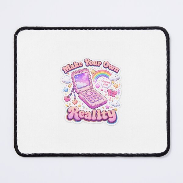 Item preview, Make Your Own Reality Cute Aesthetic Sticker designed and sold by DesignNovaCo.