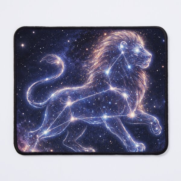 Item preview, Leo Zodiac Constellation – Celestial Starry Night Design designed and sold by RolMerch.