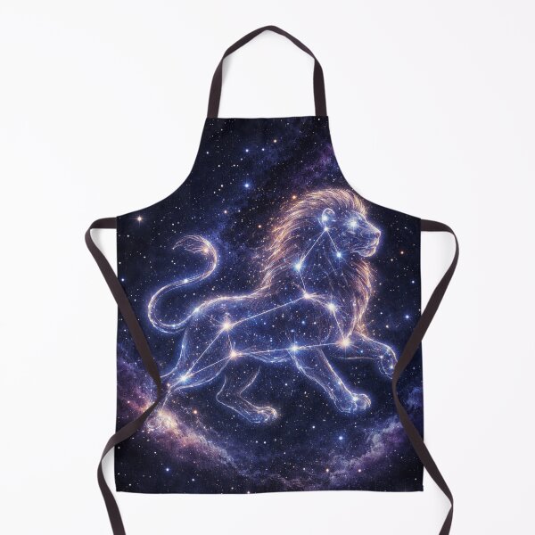 Item preview, Leo Zodiac Constellation – Celestial Starry Night Design designed and sold by RolMerch.