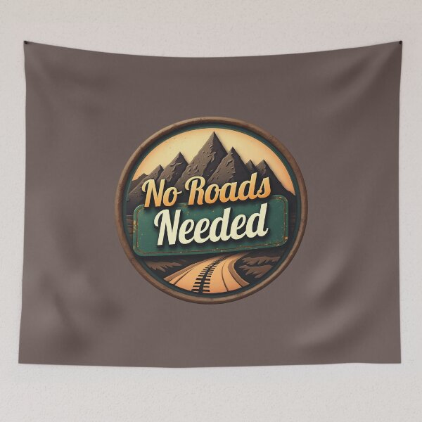 Item preview, No Roads Needed — Off‑Road Adventure Sticker designed and sold by Creative-RE.