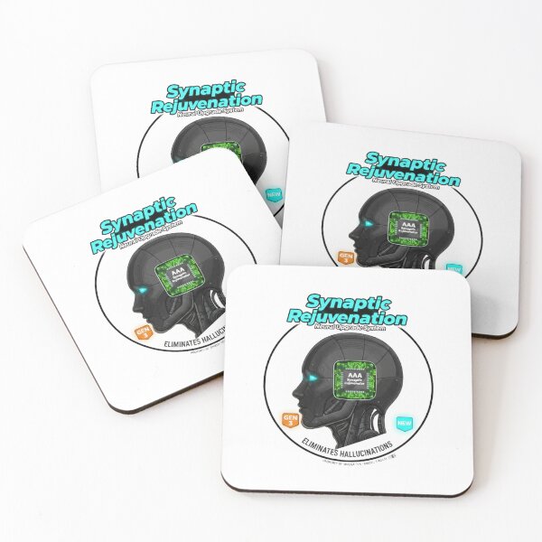 Item preview, Synaptic Rejuvenation Stealth Neural Upgrade Badge designed and sold by octozap.