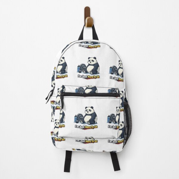 Item preview, Funny Panda Gym Meme – I’m Just Here To Sit designed and sold by Gentlestate.