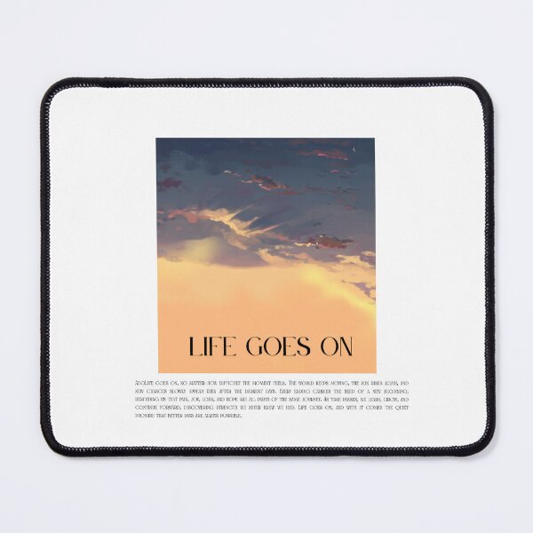 Item preview, Life Goes On Aesthetic Sky Print designed and sold by Sberry8888.