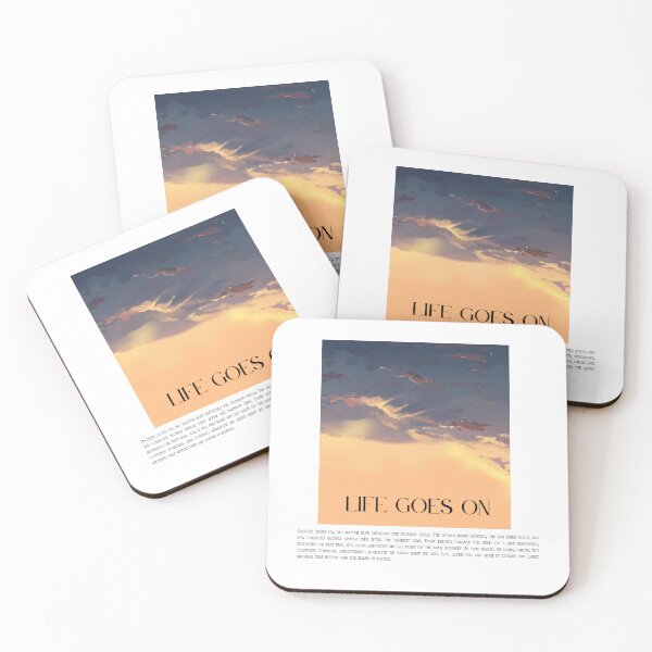 Item preview, Life Goes On Aesthetic Sky Print designed and sold by Sberry8888.
