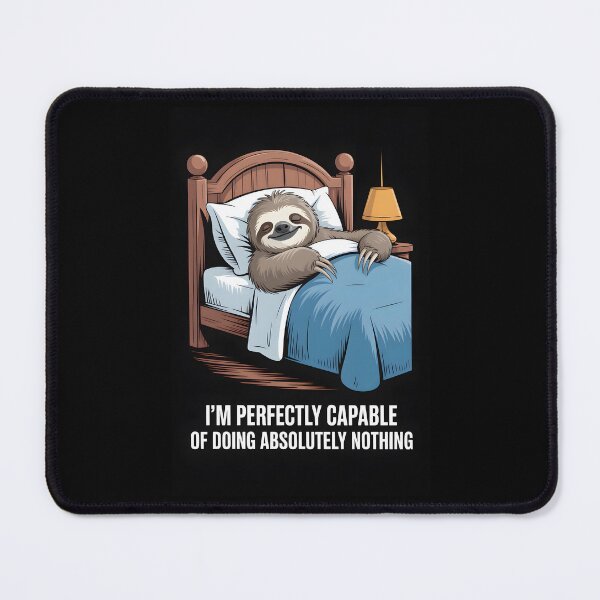 Item preview, Sloth sleeps in bed designed and sold by Museum Of Non-Existing Art.
