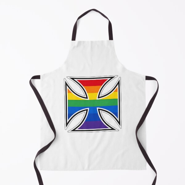 Item preview, Rainbow Biker Cross designed and sold by hundred stories.