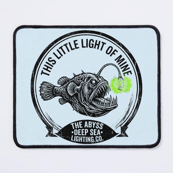 Item preview, This Little Light of Mine - Anglerfish Dark Humor designed and sold by WowDezign.