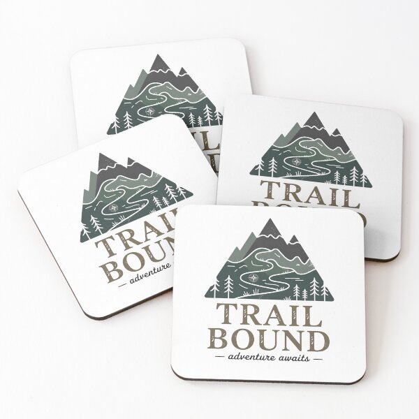Item preview, Trail Bound Hiking designed and sold by Ink Magic.