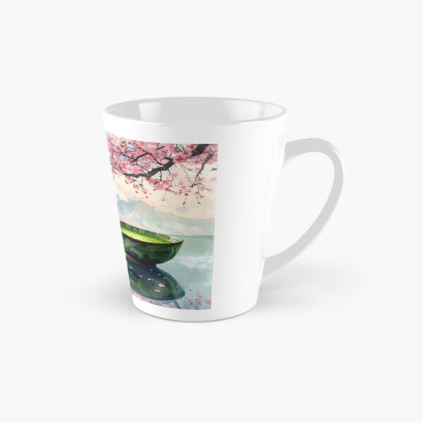 Item preview, Japanese Zen Matcha — Soothing Watercolor Illustration designed and sold by Schoenenwald - Illustrations Uniques et Originales.