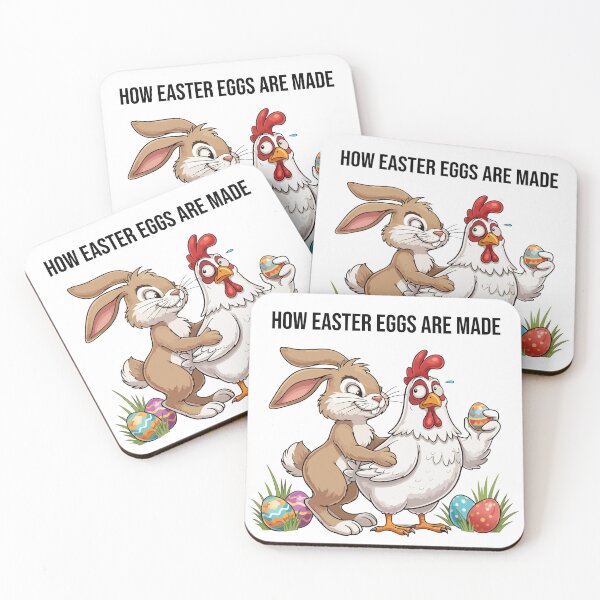 Item preview, funny easter How Easter Eggs Are Made designed and sold by Uglyandcute.