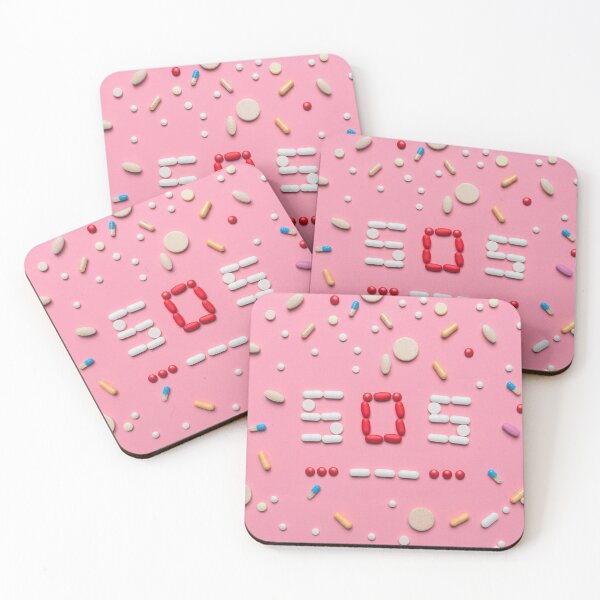 Item preview, SOS morse code with medical drugs and pills designed and sold by stevanovicigor.