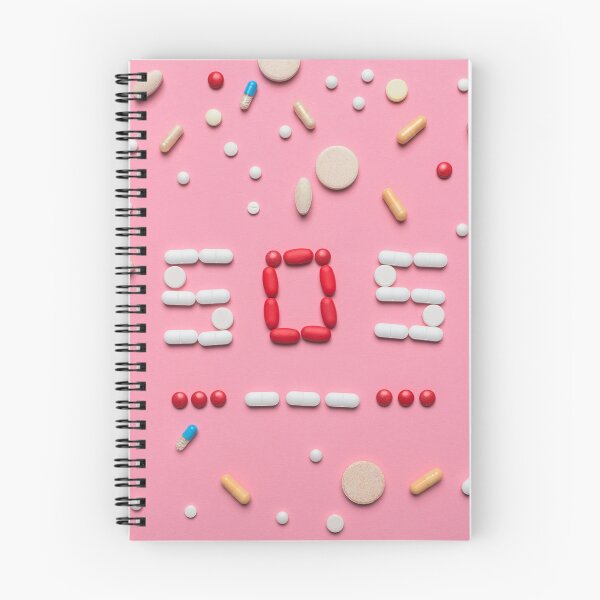 Item preview, SOS morse code with medical drugs and pills designed and sold by stevanovicigor.