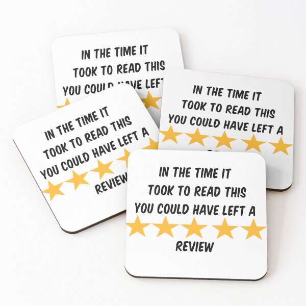Item preview, Time for a 5 star review designed and sold by KnightAdz.