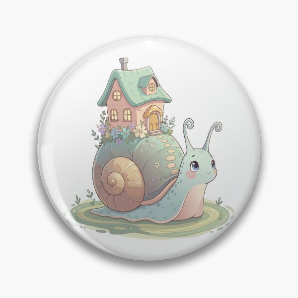 Item preview, Cute snail house designed and sold by tigrootiger.