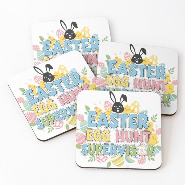 Item preview, funny easter Easter Egg Hunt Supervisor  designed and sold by Uglyandcute.